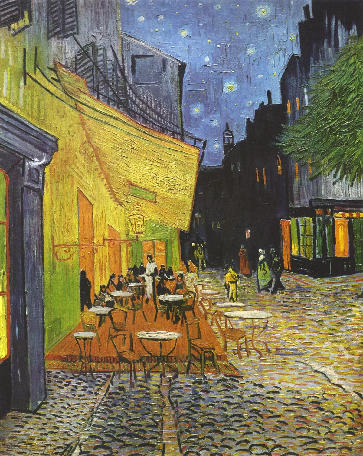 Vincent van Gogh, Café Terrace at Night, 1888. Kröller-Müller Museum.