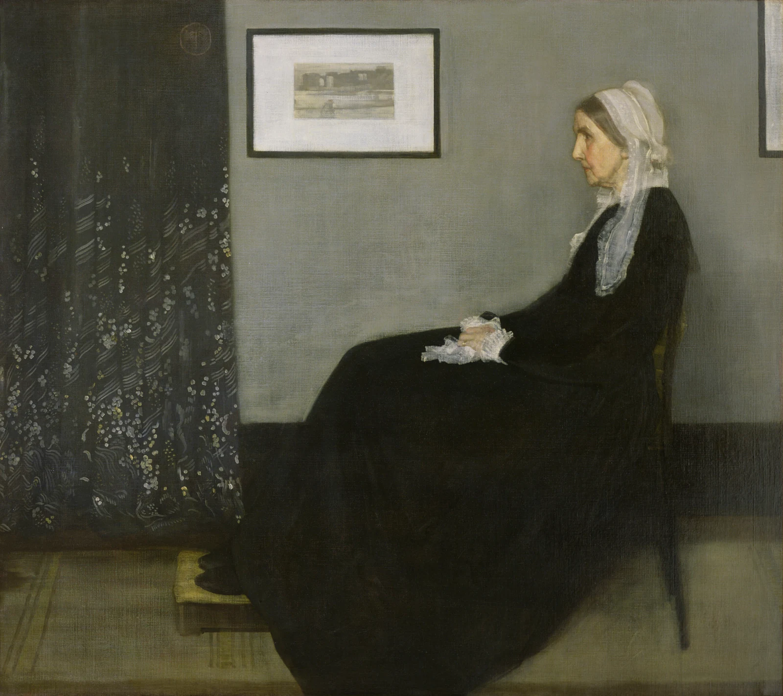 James McNeill Whistler, Arrangement in Grey and Black No. 1 (1871), Musée d’Orsay; public domain.