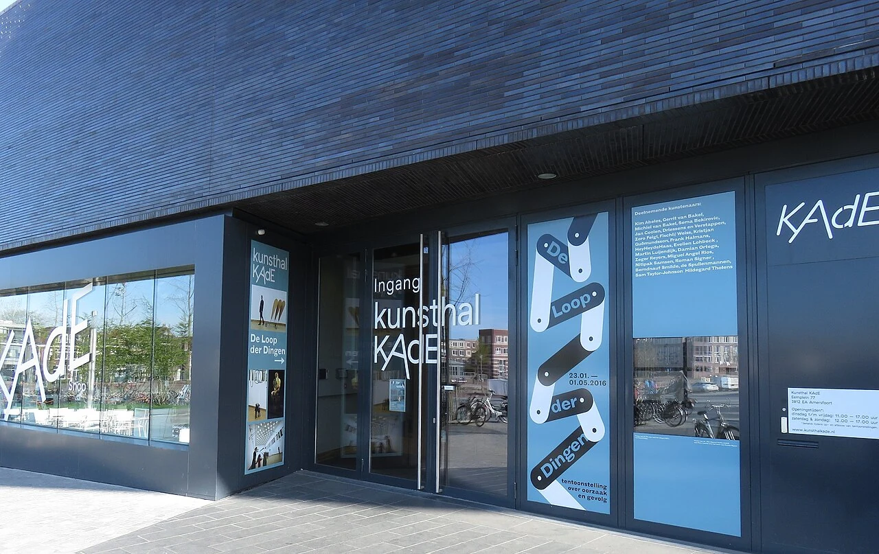 Entrance to Kunsthal KAdE in Amersfoort in 2016; not the exhibition.