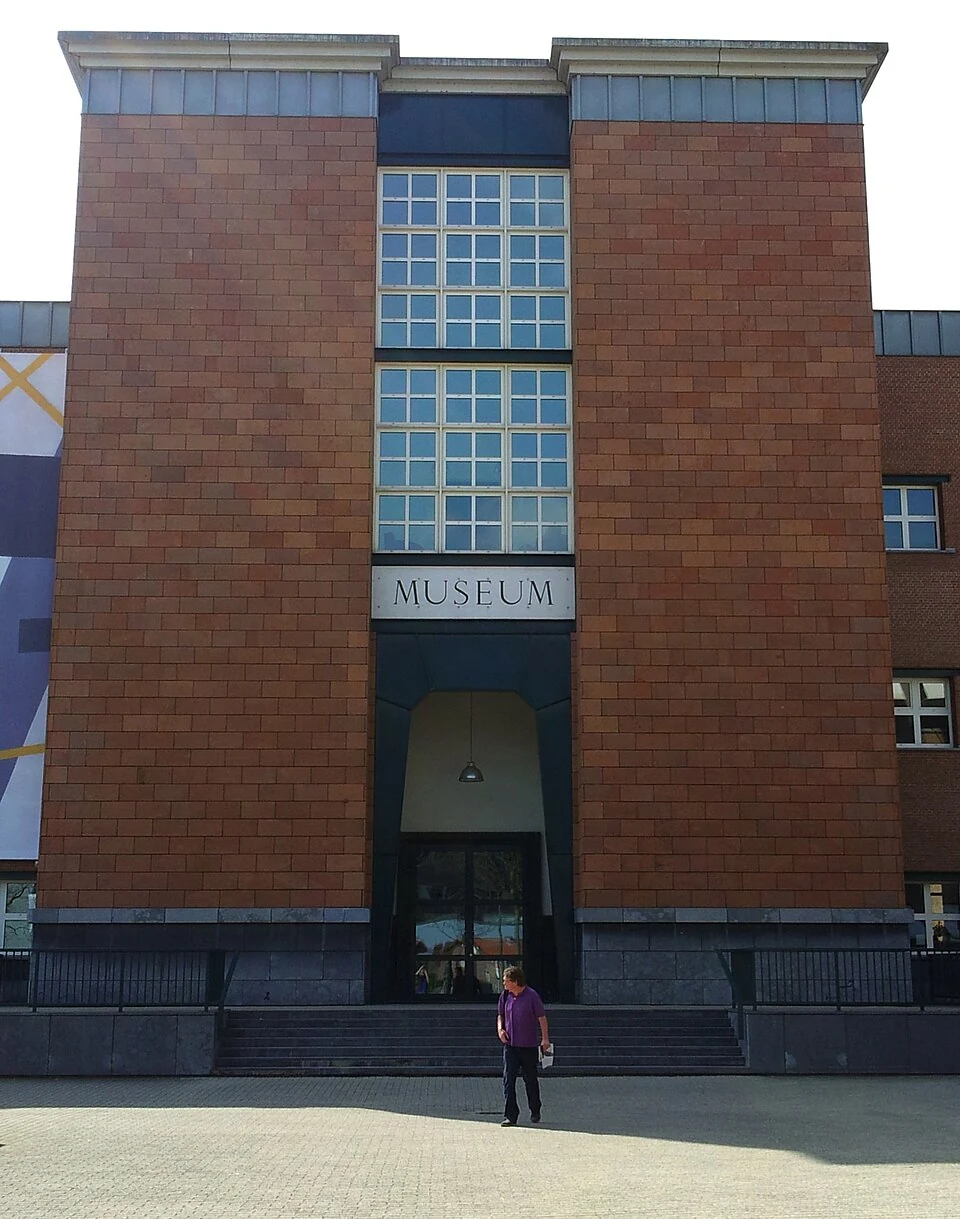 The Bonnefanten Museum in Maastricht, photographed in 2013; this is not a picture of the exhibition.