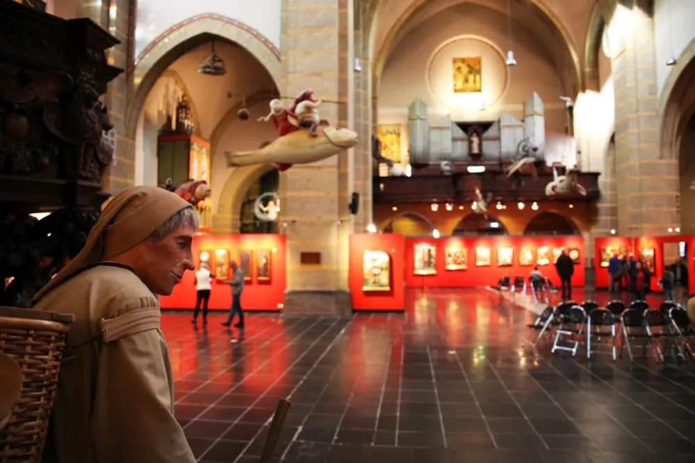 Intérieur du Jheronimus Bosch Art Center