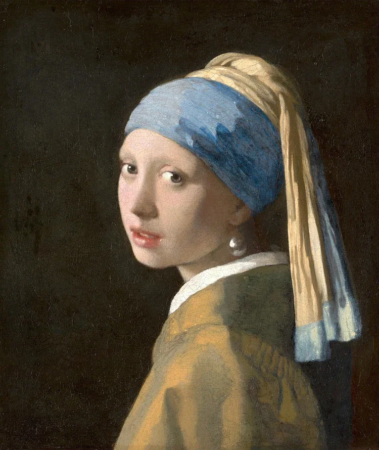 Meisje met de parel van Johannes Vermeer.
