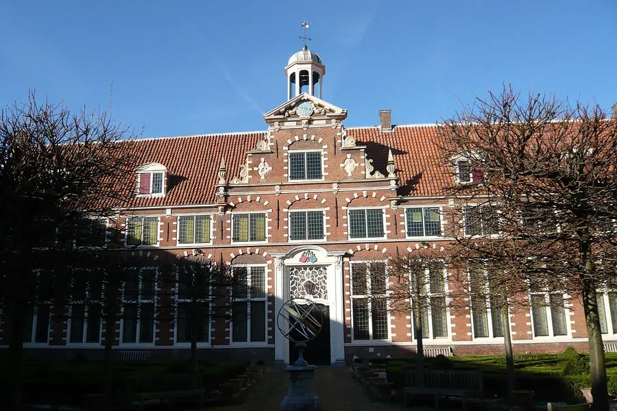 Innenhof des Frans Hals Museums in Haarlem.