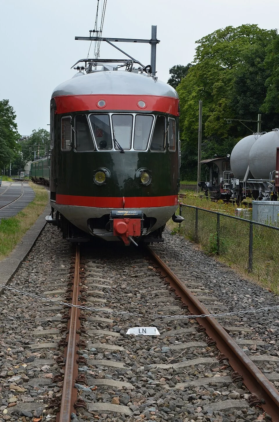 Train at the Railway Museum