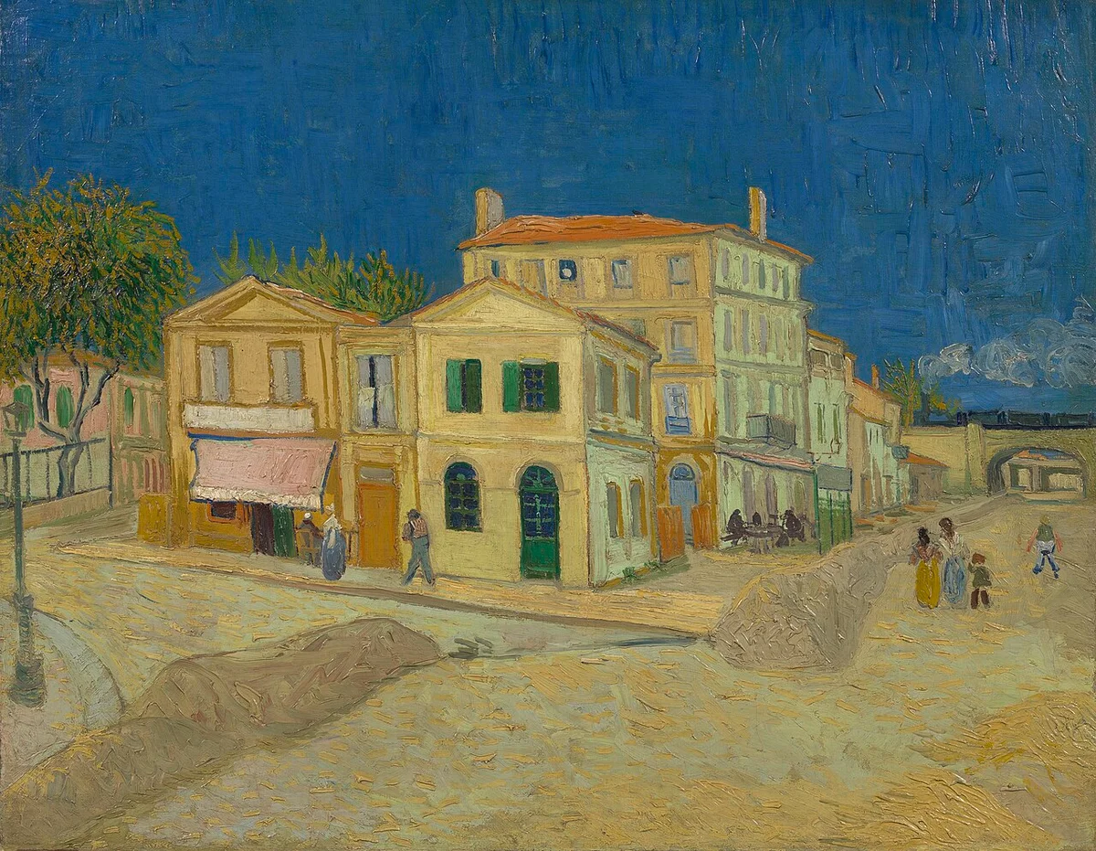 Vincent van Gogh, La Maison jaune (La Rue), 1888. Van Gogh Museum, Amsterdam (Vincent van Gogh Stichting).